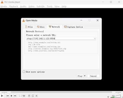 Rtsp VLC Player 的图像结果