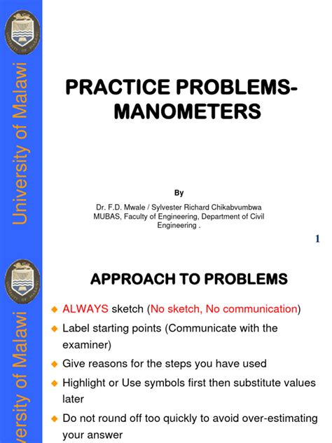 Image result for Open Manometer Problems
