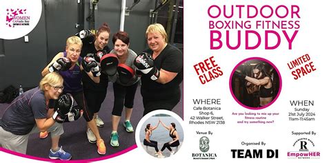 Outdoor Boxing Fitness Buddy-WOMEN ONLY, Cafe Botanica, Rhodes, 21 July ...