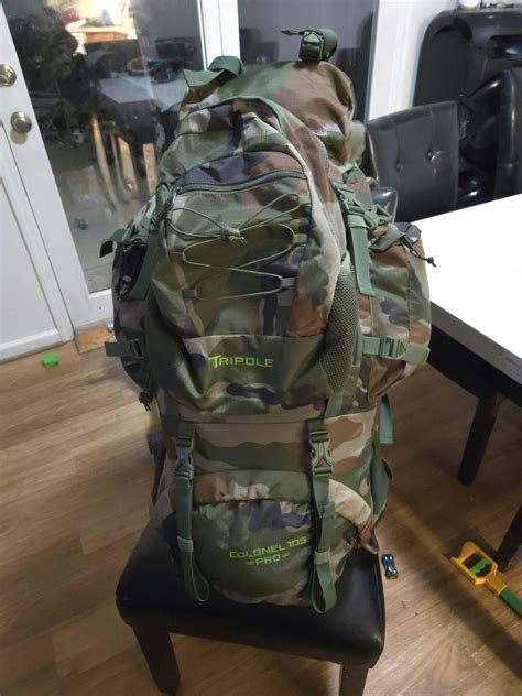 Tripole Colonel Pro Metal Frame Rucksack with Detachable Day Pack and ...