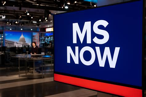 MS NOW Live Stream: MSNBC’s Digital News Online