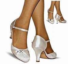 Wedding Low Heel Shoes by New Wedding Bridal Diamante Ivory Satin Low Heel Wedding Low Heel Shoes