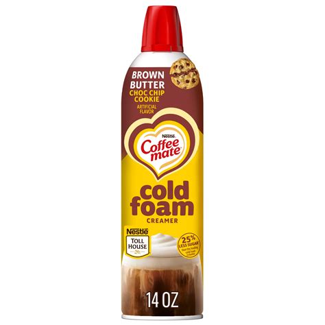 Brown Butter Cold Foam Creamer | Coffee mate® Nestlé Toll House