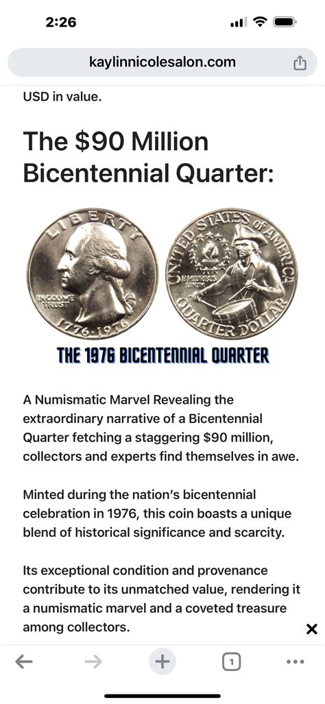 The $50 Million Bicentennial Quarter