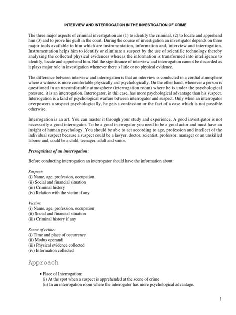 Image result for The 9 Step Interrogation Method