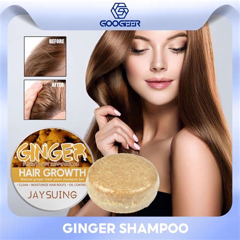 Jaysuing Ginger Thickening Shampoo Soap for Growth Hair Care Anti ...