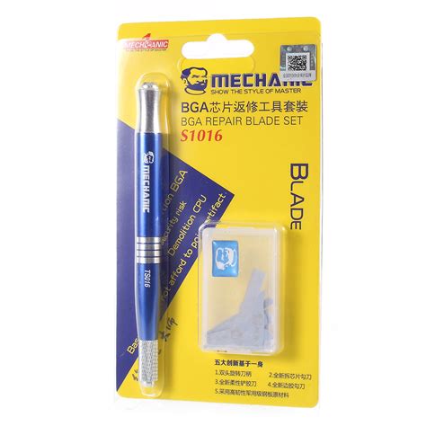 S1016 11 in 1 Phone Mainboard BGA CPU Chip Repair Remove Tool Ultra Th ...