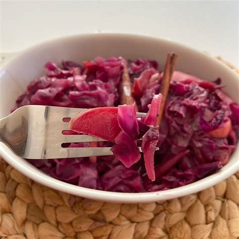 German Red Cabbage with Apples - Fit As A Fiddle Life