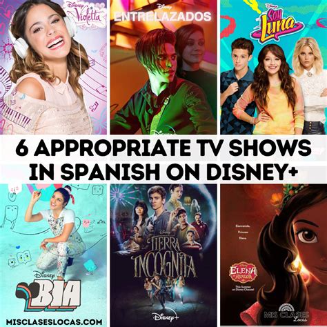 Top Spanish TV Series on Disney+ for Class - Mis Clases Locas