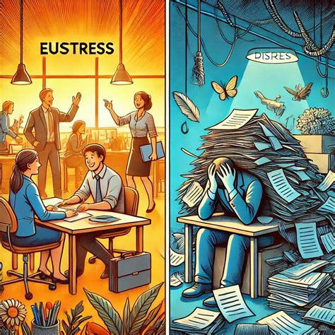 🌱 Eustress vs. Distress: Understanding the Difference in Your Work Life In our busy work lives ...