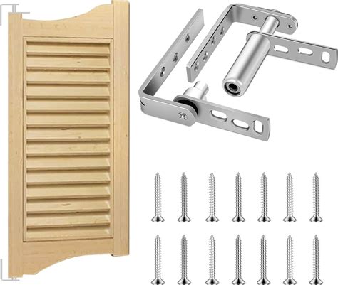 Duoduolaili Heavy-Duty Self-Return Swinging Doors Hinge Saloon Door ...