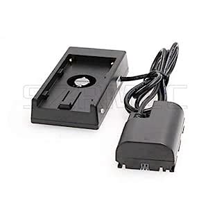Buy SZRMCC NP-F970 Battery Power Supply Mount Plate to DR E6 Dummy ...