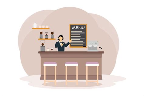 Cafe Shop Vector 的图像结果