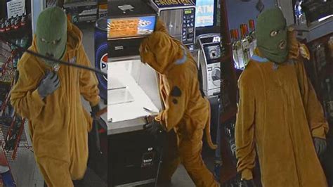 'Scooby Dooby Doo, where are you?' Thief dressed in cartoon dog costume ...