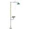 Haws Eyewash and Shower Station, Stainless Steel Bowl, Includes AXION ...