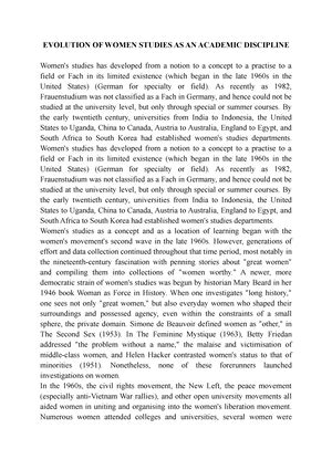 Cultural Theories ON SEX Roles - CULTURAL THEORIES ON SEX ROLES 1) ANN ...