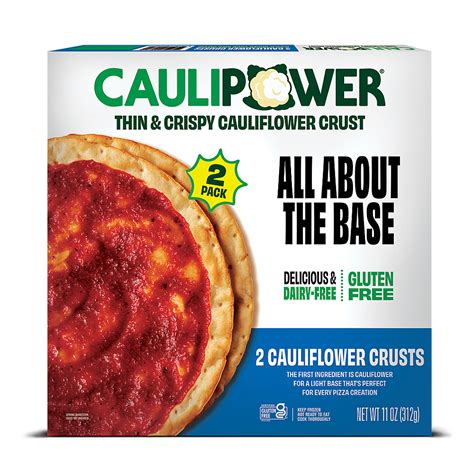 Premade Cauliflower Pizza Crust | Frozen Pizza Crust | CAULIPOWER