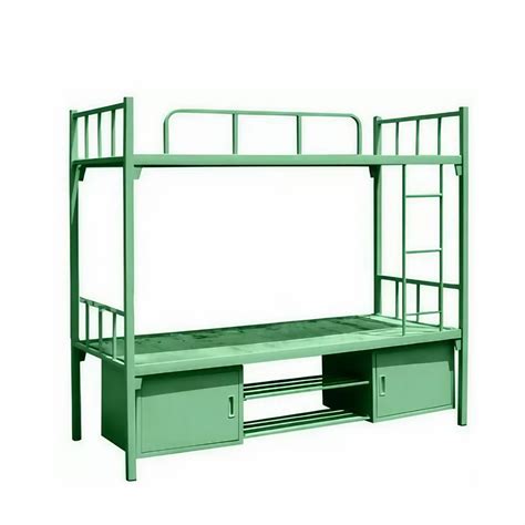 Heavy Duty Bunker Bed With Cabinet & Silver Bunker Cot Manufacturer ...