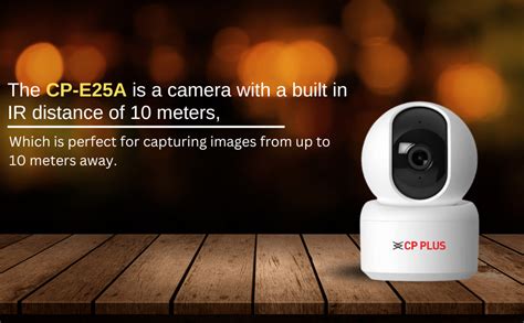 Buy CP PLUS 2MP PT Wi-Fi Camera - 10 Mtr. CP-E25A Compatible with J.K ...
