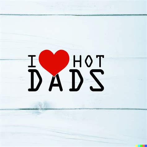 Buy I Love Hot Dads SVG and PNG. Vector File. Online in India - Etsy