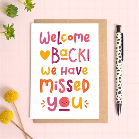 Welcome Back To Work Pictures Welcome Back Cards | Moonpig