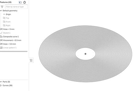 Image result for Onshape Tutorials Pattern Geometry Chapter 5
