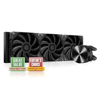 ID-COOLING 360mm AIO CPU Cooler, 82.5 CFM, 35.2 dBA, Compatible with ...
