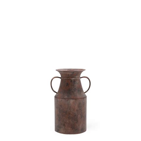 Arka Metal Vase 25cm – Sia Deco