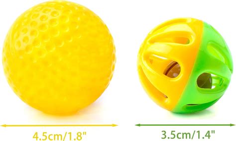 CHIWAVA 48 Pack Plastic Noisy Cat Toy Balls with India | Ubuy