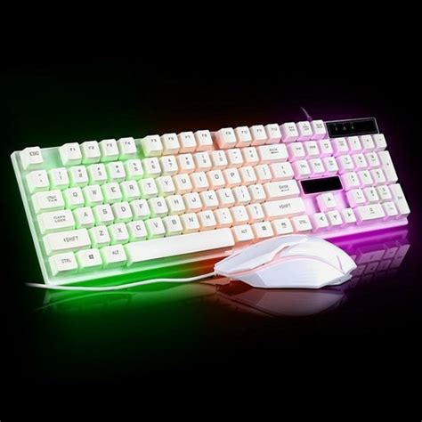 Ninja Dragons White Knight Gaming Keyboard and Mouse Set – VELORA