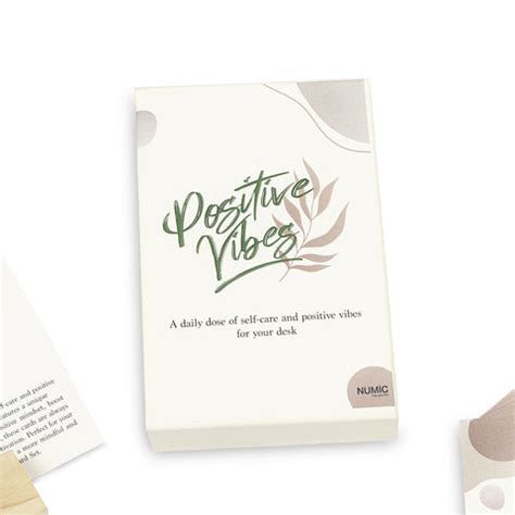 Affirmation Cards - Positive Vibes – Numic