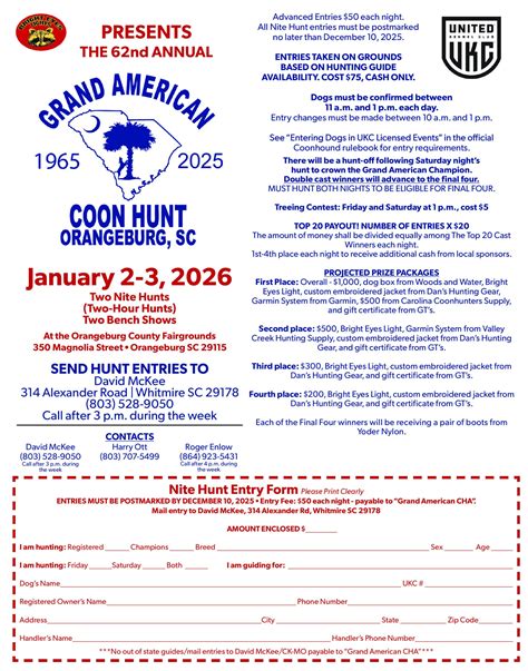 Coonhound Major Event Schedule | United Kennel Club (UKC)