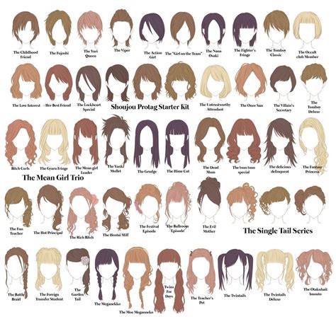 Types Of Hairstyles For Women