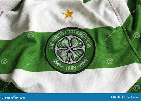 Celtic FC emblem editorial image. Image of emblem, shamrock - 86684640