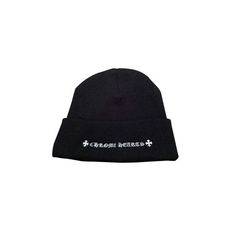 Chrome Hearts Chrome Hearts x Matty Boy Chomper Beanie 'Black' | REVERSIBLE