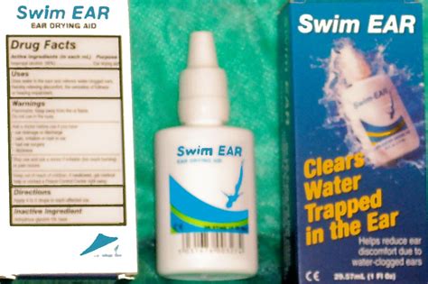 Swimmers swim Ear drops UK posted dispel post Swimmer's dive water ...