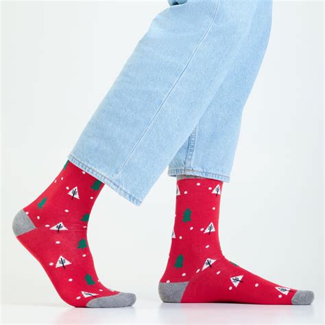 Let It Snow Men's Crew Socks – Mint & Oak