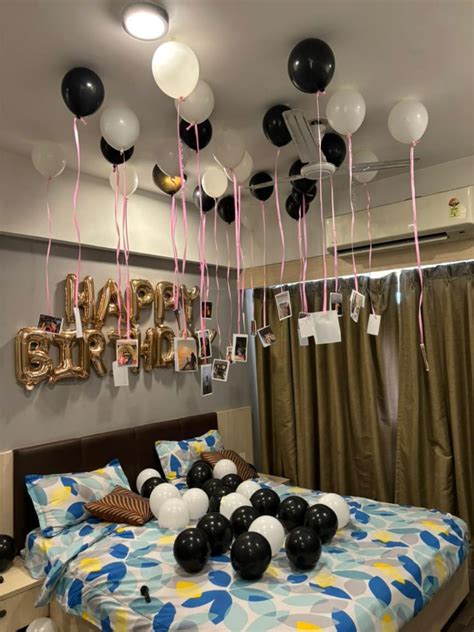 Birthday Balloon Decoration at Home – 300+ Setups | TheBalloonwala ...