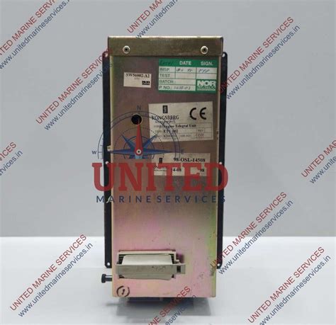 KONGSBERG ENGINE TELEGRAPH UNIT ETU 002 SW56002-A5 | United Marine Services