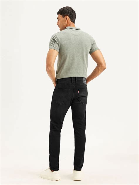 Men's 512 Black Slim Tapered Fit Mid Rise Jeans – Levis India Store