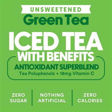 Unsweetened Green Tea 12 Pack – The Ryl Company™