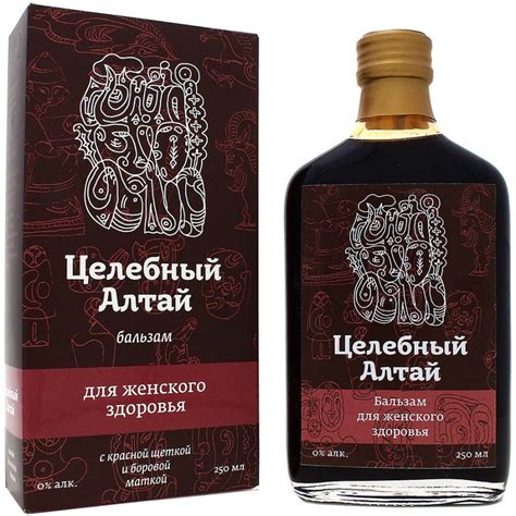 Бальзам "Целебный Алтай" для женского здоровья - уникальная природная ...