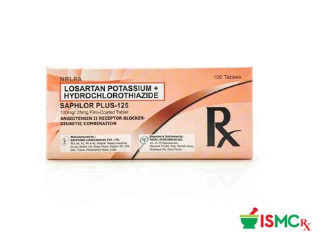 Losartan Hydrochlorothiazide 100 25 Mg