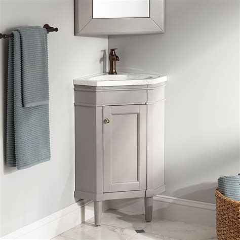 Tiny Corner Bathroom Vanity