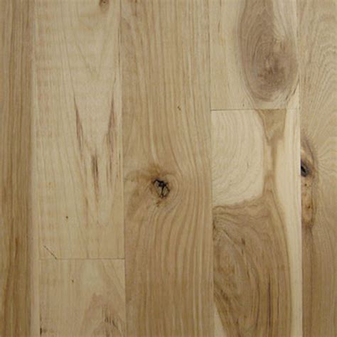 Unfinished Hickory #3 - 5" Solid Hardwood Xulon Flooring – Woodwudy ...