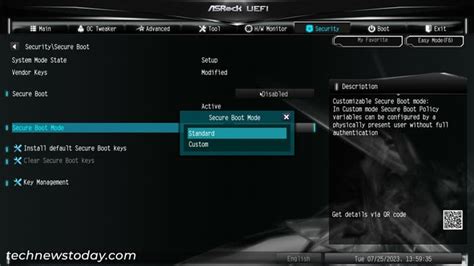 Image result for Disable Secure Boot ASRock