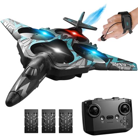 Amazon.com: Remote Control Drone for Kids, Gesture RC Stealth Raptor ...