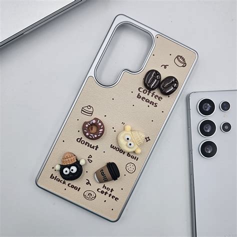 Samsung Galaxy S25 Ultra 3D Coffee Bear Case – Season Made