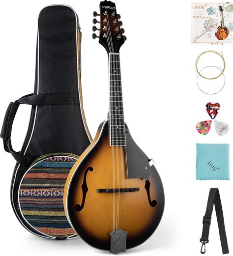 Amazon.com: JinQu Model A mandolin instrument for beginners, children ...