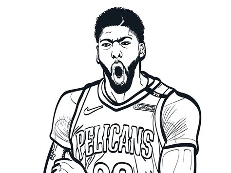 Anthony Davis Drawing Process by A N N A R K I | Anthony davis ...